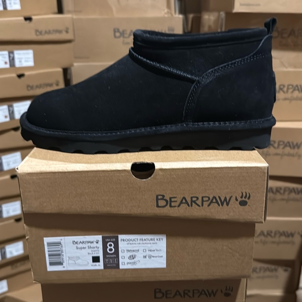 Bearpaw Super Shorty Black ll